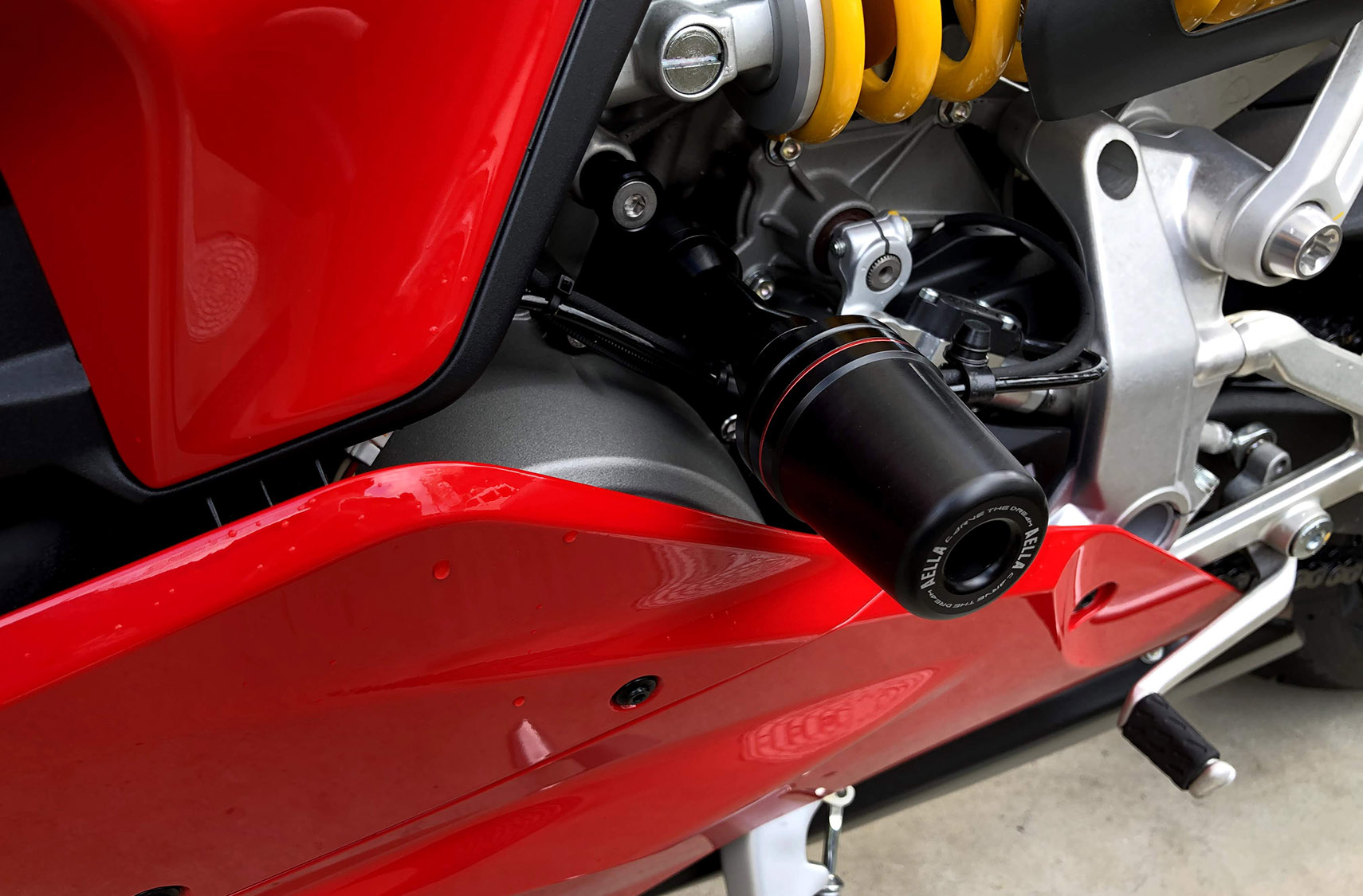 AELLA Frame Slider Kit For the Ducati Panigale V2 (2020+)